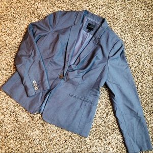 The Limited Blue Gray Blazer